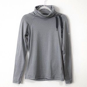 Nike Pro Dri Fit Long Sleeve Top Cowl Neck